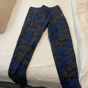 sandro camo sweatpants never worn